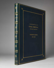 Load image into Gallery viewer, DARWIN, Charles Robert. A Monograph on the Fossil Lepadidae, or, Pedunculated Cirripedes of Great Britain with A Monograph on the Fossil Balanidae and Verrucidae of Great Britain].