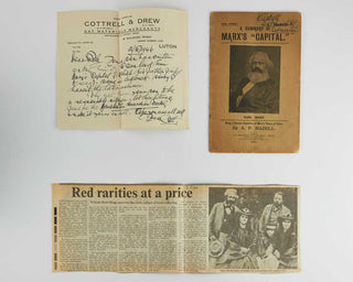 MARX, Karl; Samuel MOORE and Edward AVELING ( translators ). Capital: A Critical Analysis of Capitalist Production … Translated from the Third German Edition.