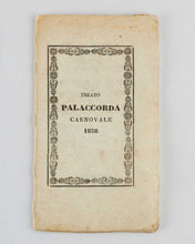 Load image into Gallery viewer, [METASTASIO, Pietro, and Alessandro BARBOSI ( translator ).] Avviso strasordinario de una cummedia de tre atti che se chiama gnente de meno che la Didona der Metastazzio gran poeta romano.