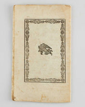 Load image into Gallery viewer, [METASTASIO, Pietro, and Alessandro BARBOSI ( translator ).] Avviso strasordinario de una cummedia de tre atti che se chiama gnente de meno che la Didona der Metastazzio gran poeta romano.