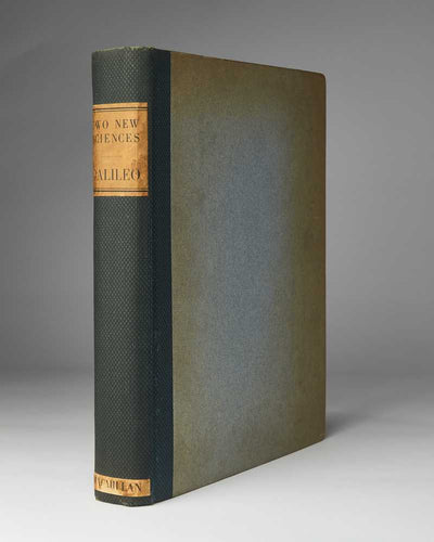 GALILEI, Galileo; Henry CREW and Alfonso DE SALVIO ( translators ). Dialogues concerning Two New Sciences …Translated from the Italian and Latin into English … with an introduction by Antonio Favaro of the University of Padua.