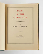 Load image into Gallery viewer, STARK, Freya. Seen in the Hadhramaut.