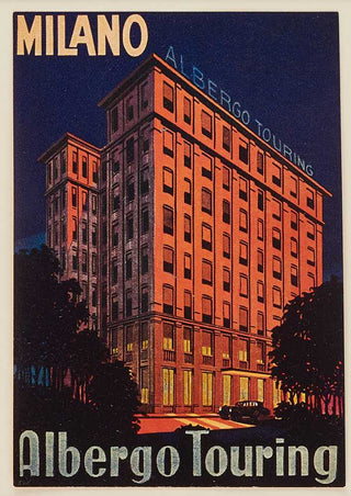 ANON. Milano, Albergo Touring.