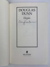 Load image into Gallery viewer, DUNN, Douglas. Elegies.