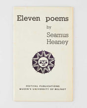 Load image into Gallery viewer, HEANEY, Seamus. Eleven Poems.