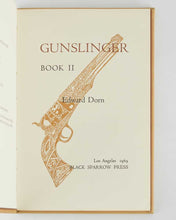 Load image into Gallery viewer, DORN, Edward. Gunslinger Book I [and] Gunslinger Book II.