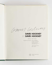 Load image into Gallery viewer, HOCKNEY, David; Niklos STANGOS ( editor ). David Hockney.