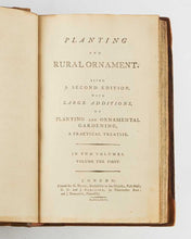 Load image into Gallery viewer, MARSHALL, William. Planting and Rural Ornament. Being a second edition with large additions, of planting and ornamental gardening, a practical treatise.