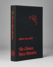 Load image into Gallery viewer, GULIK, Robert van ( author and illustrator ). The Chinese Maze Murders: A Chinese Detective Story Suggested by Three Original Ancient Chinese Plots.