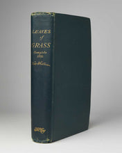 Load image into Gallery viewer, WHITMAN, Walt. Leaves of Grass. Including Sands at Seventy … 1st Annex, Good-Bye my Fancy … 2nd Annex, A Backward Glance o'er Travel'd Roads, and Portrait from Life.