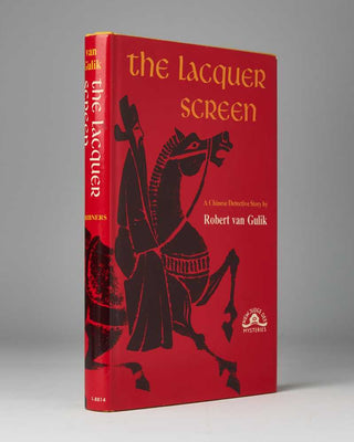 GULIK, Robert Van ( author and illustrator ). The Lacquer Screen: A Chinese Detective Story.