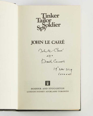 LE CARRÉ, John. The Karla Trilogy: Tinker Tailor Soldier Spy, The Honourable Schoolboy, and Smiley's People.