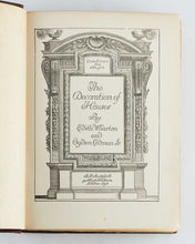 Load image into Gallery viewer, WHARTON, Edith The Decoration of Houses.