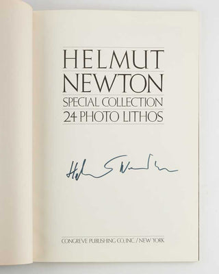 NEWTON, Helmut. Special Collection. 24 Photo Lithos.