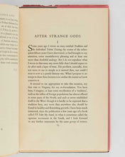 Load image into Gallery viewer, ELIOT, T.S. After Strange Gods.