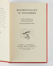 Load image into Gallery viewer, JANSSON, Tove ( author and illustrator ). Moominvalley in November.