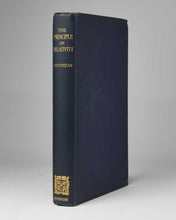 Load image into Gallery viewer, WHITEHEAD, Alfred North. The Principle of Relativity with applications to Physical Science.