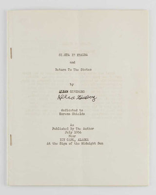 GINSBERG, Allen. Siesta in Xbalba and Return to the States.