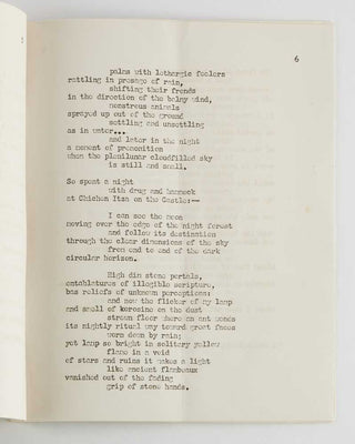 GINSBERG, Allen. Siesta in Xbalba and Return to the States.