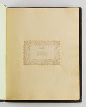 Load image into Gallery viewer, [FRIENDSHIP ALBUM.] Album of poetry, watercolour illustrations, and sketches.