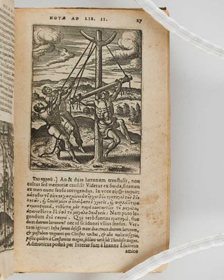 LIPSIUS, Justus. De cruce libri tres ad sacram profanamque historiam utiles: unà cum notis.