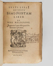 Load image into Gallery viewer, LIPSIUS, Justus. De cruce libri tres ad sacram profanamque historiam utiles: unà cum notis.