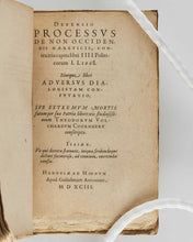 Load image into Gallery viewer, LIPSIUS, Justus. De cruce libri tres ad sacram profanamque historiam utiles: unà cum notis.