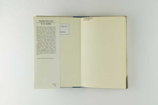 AUDEN, W.H. Five first editions from the library of Julian Barnes. [[bmid:2124526d]]