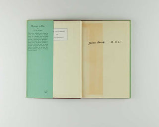 AUDEN, W.H. Five first editions from the library of Julian Barnes. [[bmid:2124526f]]