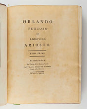 Load image into Gallery viewer, ARIOSTO, Lodovico; Pietro MOLINI ( editor ). Orlando furioso