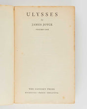 Load image into Gallery viewer, JOYCE, James; Stuart GILBERT ( editor ). Ulysses. Volume one [–two.]