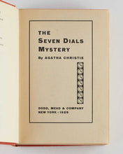 Load image into Gallery viewer, CHRISTIE, Agatha The Seven Dials Mystery