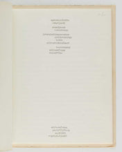 Load image into Gallery viewer, COBBING, Bob, Ernst JANDL, and Dom SYLVESTER HOUÉDARD. Sound Poems. Sprechgedichte … to Accompany Writers Forum Record *One.