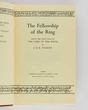 Load image into Gallery viewer, TOLKIEN, J.R.R. The Lord of the Rings. I. The Fellowship of the Ring; II. The Two Towers; III. The Return of the King.