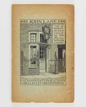 Load image into Gallery viewer, BEARDSLEY, Aubrey Keynotes Series of Novels and Short Stories. Twenty-One Designs … with Press Notices. [[bmid:2124693b]]