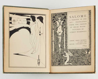 WILDE, Oscar [ Lord Alfred Douglas, (translator)]. Salome. A tragedy in one act.
