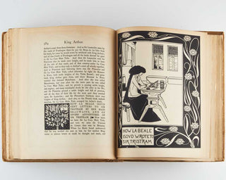 MALORY, Thomas, Sir; Aubrey BEARDSLEY ( illustrator ). [Le Morte Darthur.] The Birth Life and Acts of King Arthur of His Noble Knights of the Round Table … [[bmid:2124714b]]