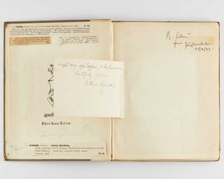SYMONS, Arthur. Aubrey Beardsley. [[bmid:2124715g]]