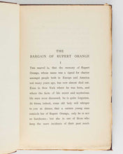 Load image into Gallery viewer, O'SULLIVAN, Vincent. A Book of Bargains. [[bmid:2124723c]]