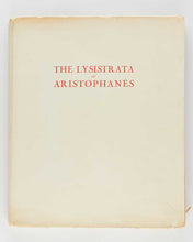 Load image into Gallery viewer, ARISTOPHANES; Aubrey BEARDSLEY (illustrator); George Frederic LEES (preface). The Lysistrata.