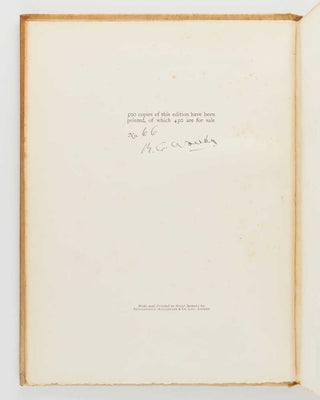 WALKER, R[ainforth] A[rmitage]. Some Unknown Drawings of Aubrey Beardsley