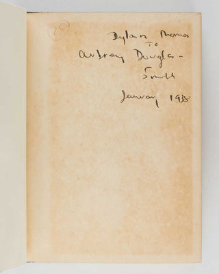THOMAS, Dylan 18 Poems. London [ The Favil Press for ] The Sunday Referee and The Parton Bookshop. 1934. [ with ] THOMAS, Dylan. Twenty-Five Poems.