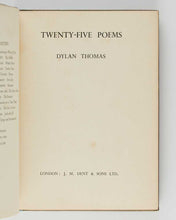 Load image into Gallery viewer, THOMAS, Dylan 18 Poems. London [ The Favil Press for ] The Sunday Referee and The Parton Bookshop. 1934. [ with ] THOMAS, Dylan. Twenty-Five Poems.