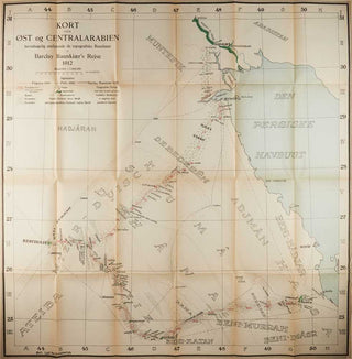 RAUNKIÆR, Barclay. Gennem Wahhabiternes land paa kamelryg. Beretning om den af Det Kongelige Danske Geografiske Selskab planlagte og bekostede forskningsrejse I Öst- og Centralarabien 1912. [[bmid:2124797f]]