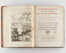 Load image into Gallery viewer, PEYSSONNEL, Charles de. Observations historiques et géographiques, sur les peuples barbares qui ont habité les bords du Danube &amp; du Pont-Euxin.