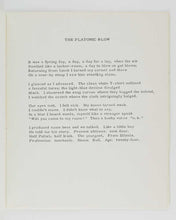 Load image into Gallery viewer, AUDEN, W. H. The Platonic Blow.