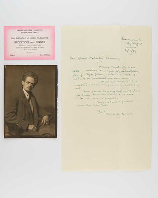 MACDIARMID, Hugh. Sangschaw.