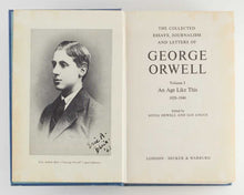 Load image into Gallery viewer, ORWELL, George. The Collected Essays, Journalism and Letters. [[bmid:2124865b]]