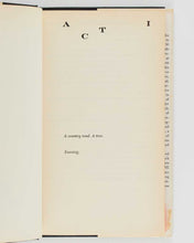 Load image into Gallery viewer, BECKETT, Samuel ( author and translator ). Waiting for Godot, a tragicomedy in two acts.