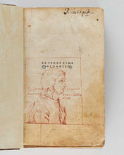 Load image into Gallery viewer, DANTE Alighieri; [Pietro BEMBO ( editor )]. Le terze rime. [ Title verso :] Lo’nferno e’l Purgatorio e’l Paradiso di Dante Alaghieri [ sic ].